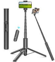 60in selfie stick tripod with remote